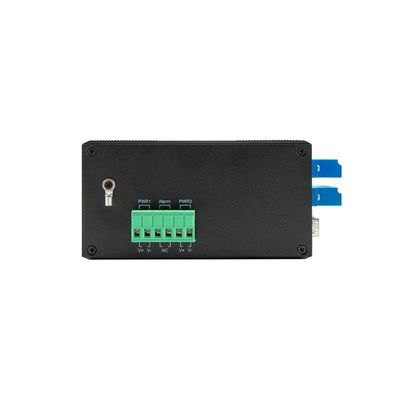 Промышленный управляемый коммутатор Ethernet с функцией обхода D2*2B SM LC соединитель IP40 степень защиты для защиты оптической линии