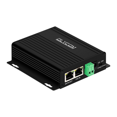 Гигабитный PoE-сплиттер 30 Вт с переключаемым выходом DC12V/24V для камер видеонаблюдения, беспроводных точек доступа, систем контроля доступа.