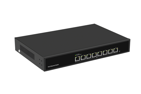 8-портовый 10G Ethernet коммутатор, 8 портов 10G Ethernet, поддержка 100/1000M/2500M/5G/10G