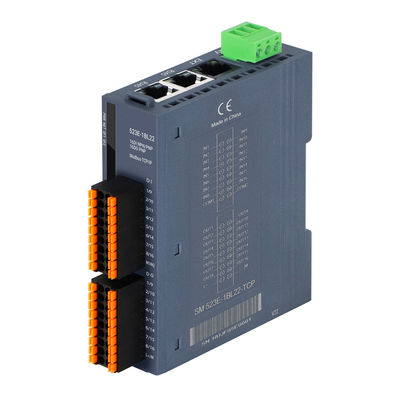 Шина Modbus-TCP PAL Расширяемый соединитель системы ввода-вывода Промышленное управление 16DI+16DO PNP Вход 24 В пост. тока 2RJ45 IP20