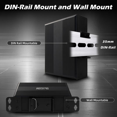 Гигабитный POE переключатель неконтролируемый эфирный переключатель 120 Вт POE на DC48V