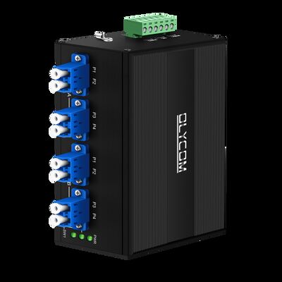 Ключ оптоволоконного обхода AC/DC Двойной вход 2*2B LC SM/MM