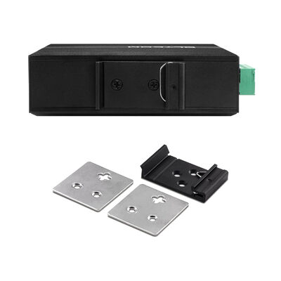 6-портовый промышленный Edge-коммутатор 10/100 Мбит/с SFP Fiber неуправляемый с креплением на DIN-рейку, CE