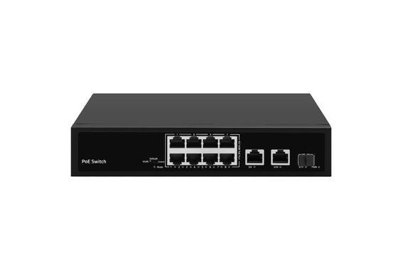 8-портовый PoE-коммутатор 10/100 Мбит/с, 120 Вт, Gigabit Network SFP Uplink, неуправляемый, питание от сети переменного тока, CE