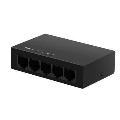 5-портовый гигабитный коммутатор Ethernet 10/100/1000 Мбит/с, неуправляемый, настольный, металлический корпус, CE