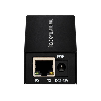 Мини-гигабитный оптоволоконный преобразователь медиа DC5V DC12V компактный размер 20 км