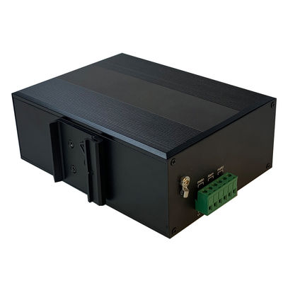 8 Порт Промышленный управляемый PoE Switch 2.5G Fiber Din Rail 240W Поддержка управления PoE