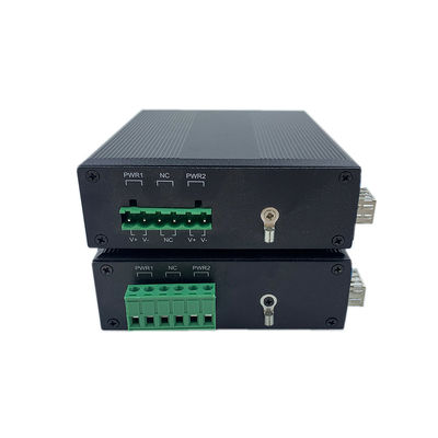 Сетевой коммутатор промышленного класса 10/100 м 1 Sfp 2 Rj45 Неуправляемый сетевой коммутатор IP40 DC 9-36V