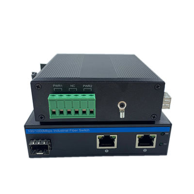 Промышленный сетевой коммутатор Gigabit Fiber Din Rail 6KV Surge IP40 Безвентиляторный Неуправляемый