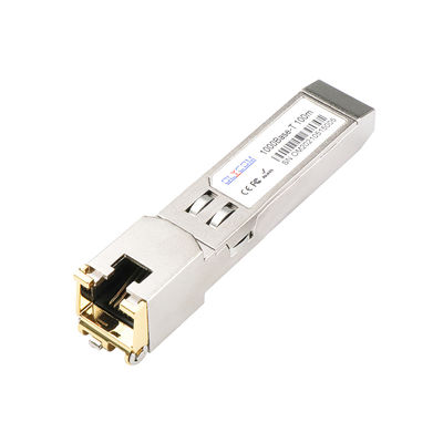 Гигабитный трансивер SFP модуля RJ45 10/100/1000BASE-T через кабель Cat5 UTP с возможностью горячей замены