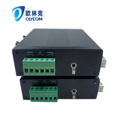 Прочный преобразователь СМИ Poe 15.4W 30W 10/100m Fast Ethernet Unmanaged Ce Din Rail