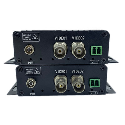 1080P BNC Video To Optical Fiber Converter с RS485 Data FC на мультимодовом волокне