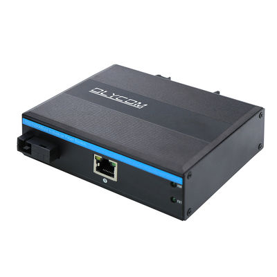 Промышленный преобразователь медиа Ethernet Гигабитный неуправляемый SC WDM одноволоконный мини-размер