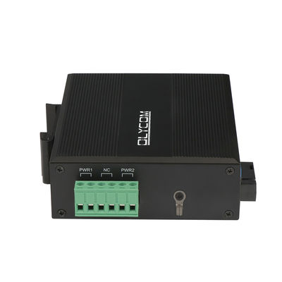 20 км WDM медиа конвертер Fast Ethernet Rugged Industrial Network Мини размер Неуправляемый