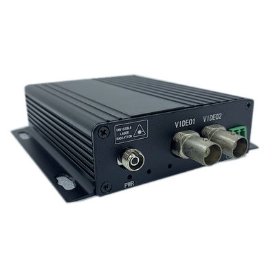 конвертер цифров сетноого-аналогов видео 2ch оптически на расстоянии деятельности волокна 80KM MM