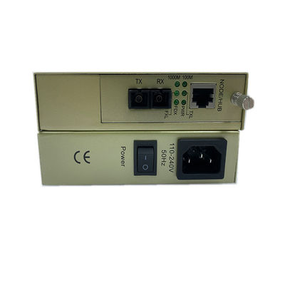 Конвертер средств массовой информации CCTV MDIX с 2 портами сети стандарта Ethernet SMF 100km Макс
