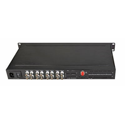 HD 1080P AHD CVI TVI Волоконное видео Цифровой оптический преобразователь 16 портов AC 220V вход