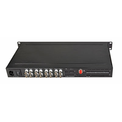 Высокий входной сигнал AC 220V оптически конвертера цифров видео волокна надежности 1080P AHD CVI TVI