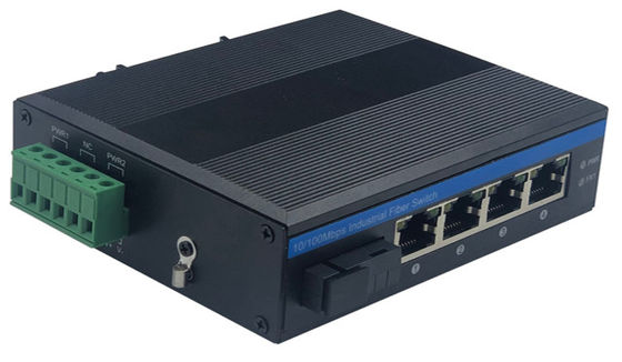 5 портов Industrial Network Switch Hub 10/100Mbps SC соединитель Unmanaged Realtek на базе