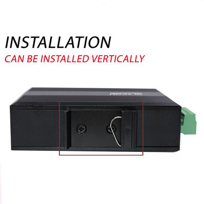 5 портов Industrial Network Switch Hub 10/100Mbps SC соединитель Unmanaged Realtek на базе