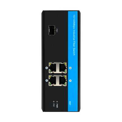 4 порта Industrial Network Switch Hub 10/100Mbps Быстрая Ethernet Неуправляемая CE FCC