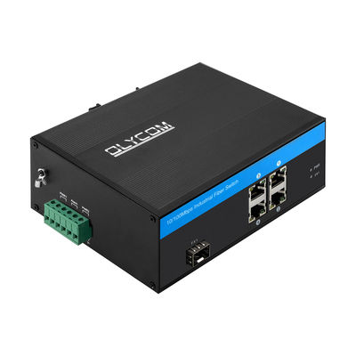 4 порта Industrial Network Switch Hub 10/100Mbps Быстрая Ethernet Неуправляемая CE FCC