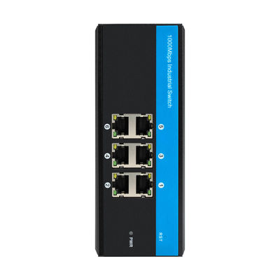 E-Mark Network Switch 6 Port Unmanaged Industrial Din Rail Megabit на базе