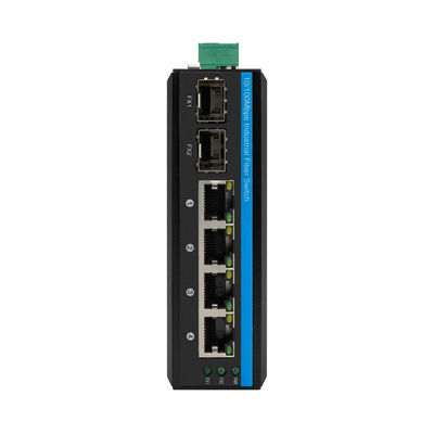 Olycom 4-Port PoE Switch Fast Ethernet SFP Fiber Промышленный уровень 120 Вт Бюджетное использование на открытом воздухе