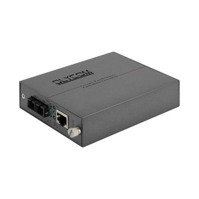 Одномодовый оптоволоконный медиаконвертер Gigabit Ethernet, монтируемый в шасси 2U DC5V, неуправляемый, CE