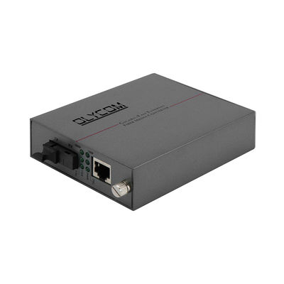 Быстрый преобразователь медиа Ethernet 10/100M Одномодный WDM волокно Неуправляемое 20 км