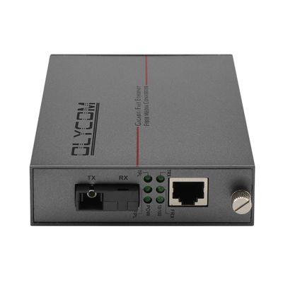 Быстрый преобразователь медиа Ethernet 10/100M Одномодный WDM волокно Неуправляемое 20 км