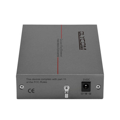 Конвертер Sfp средств массовой информации локальных сетей оптического волокна входного сигнала DC 5V1A к Rj45 автоматическому MDI
