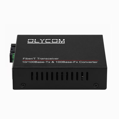 10/100M POE Media Converter PSE Волоконно-оптический Ethernet 48V SC Двухволоконный для IPC