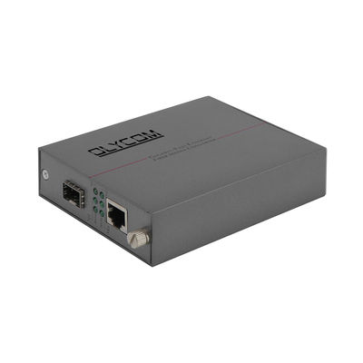 SFP Fiber Media Converter 10/100Mbps LFPT Optic Ethernet Rack Монтируемый неуправляемый DC5V