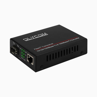 Мультимодный преобразователь СМИ Гигабит 850nm SFP Ethernet Unmanaged 2KM CE FCC Compliant