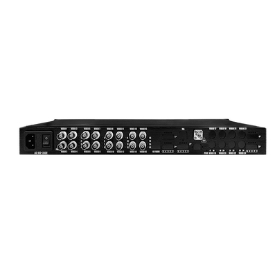16 портов AHD CVI TVI CVBS Видео на волоконный преобразователь HD 1080P CCTV Мониторинг AC220V