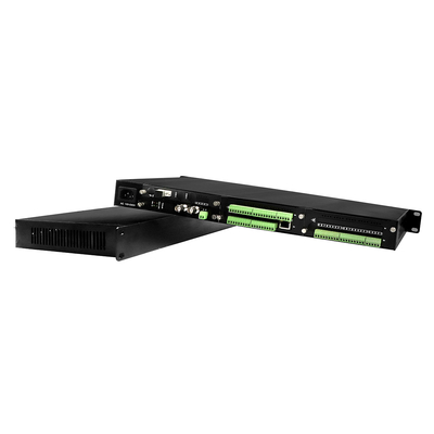 3G SDI Video Ethernet Data Fiber Converter Bidi RS232 Контактный закрывающийся оптический расширитель 1U Rack