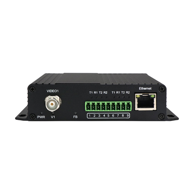 Сетноое-аналогов видео- волокно конвертера DC5V 40km FC средств массовой информации локальных сетей данным по 10/100M Bidi RS232